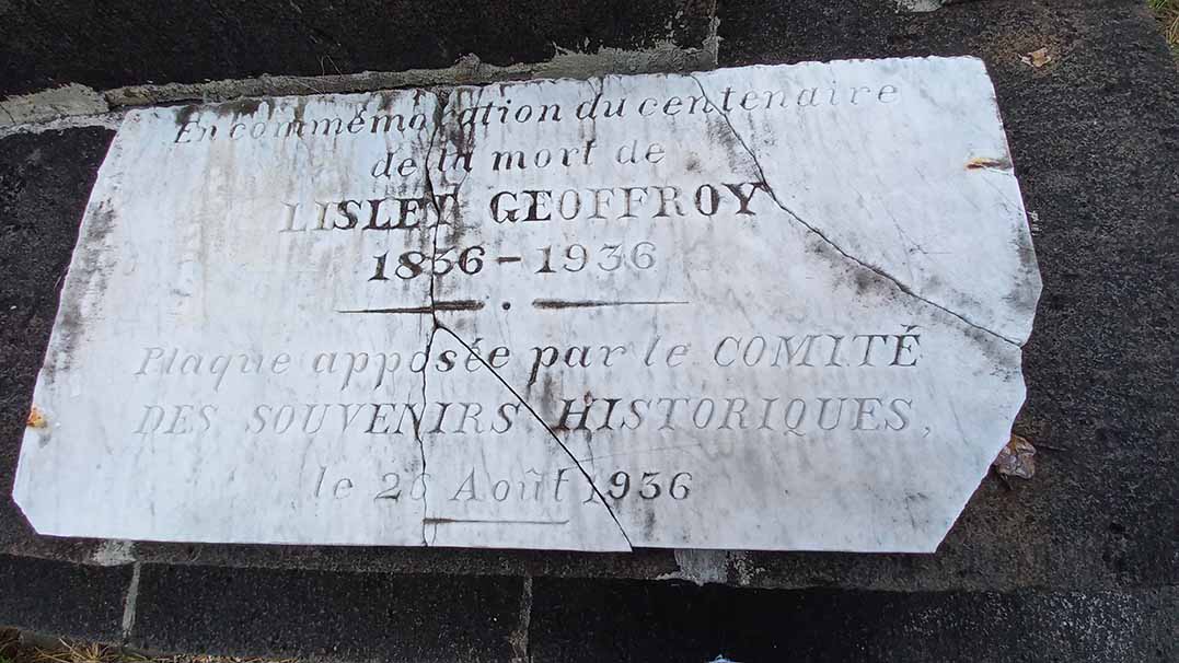 Tombe de Lislet Geoffroy